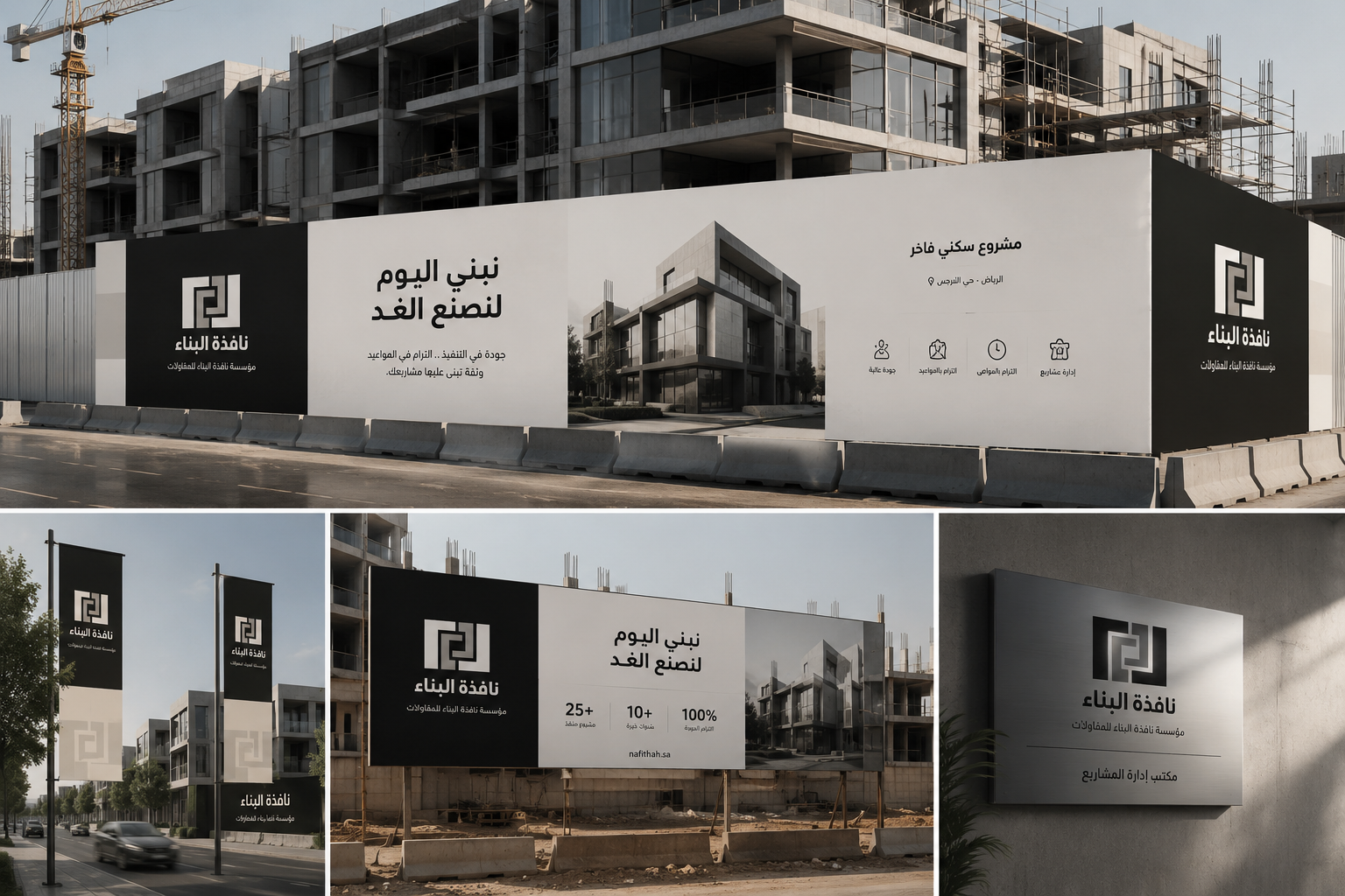 Construction Site Billboard